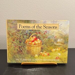 Poems of the Seasons Book with Colorful Cover